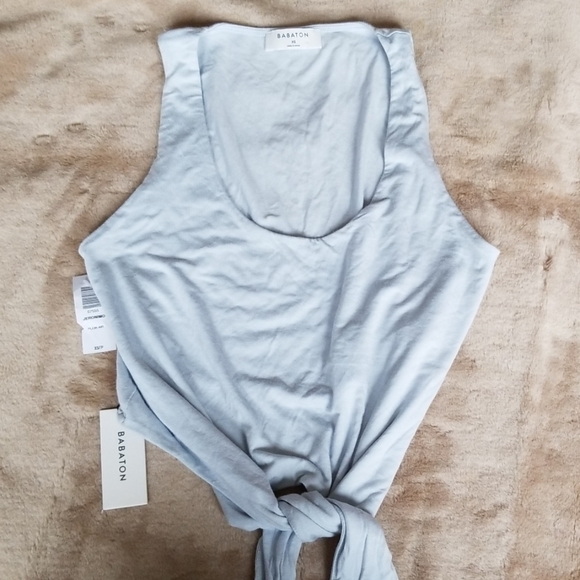 NWT Aritzia Babaton baby blue jeronimo tank top - Picture 6 of 6